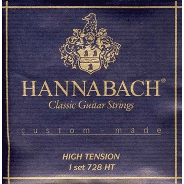 Hannabach 7288HT Custom Made High Tension Klasik Gitar Teli (3\'lü Treble Set ürün görseli 1