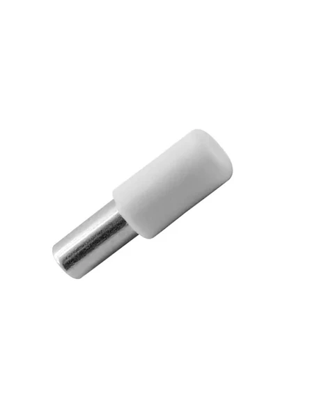 20 ADET PLASTİK BAŞLI METAL RAF PİMİ BEYAZ 5MM ürün görseli 1