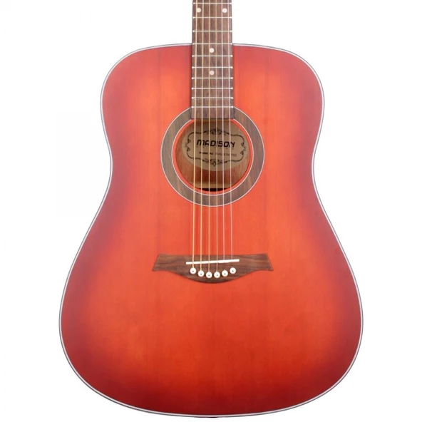 Madison MAG-41M-TRD Trans Red Akustik Gitar ürün görseli 1