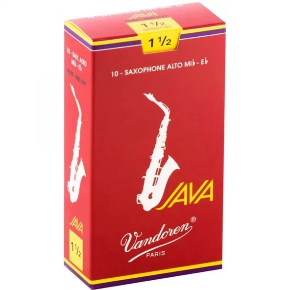 Vandoren SR2615R Alto Saksafon Kamışı JAVA (10LU) NO:1 ürün görseli 1
