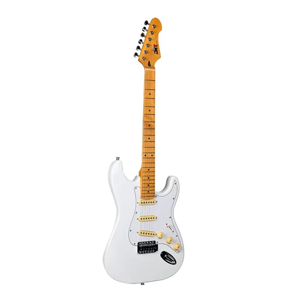 Dmx Guitars DAS 100 Polar White Elektro Gitar (Taşıma Çantası Hediyeli) ürün görseli 1