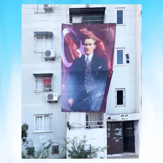 ATATÜRK RESMİ 450X300 cm - Resim 3