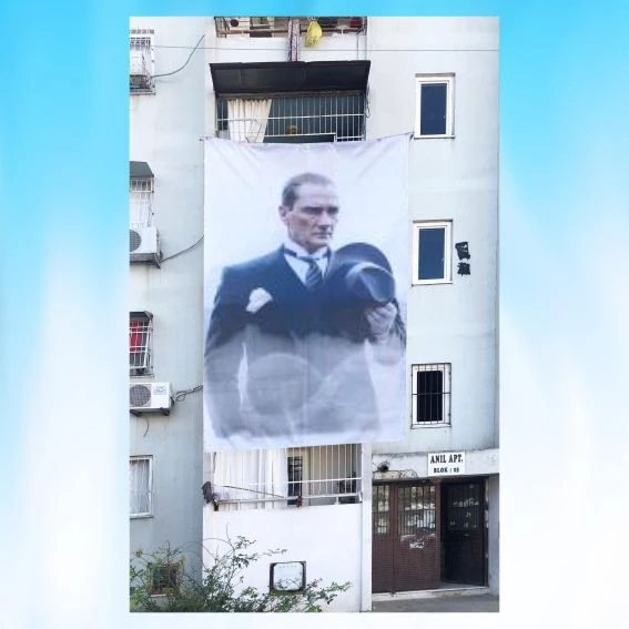 ATATÜRK RESMİ 450X300 cm - Resim 3