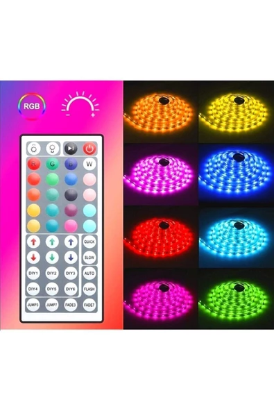 Cata Ct 4558 Rgb Şerit Led Seti 5 mt - Resim 2