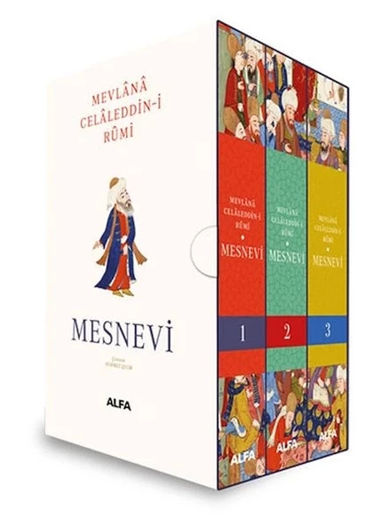 Mesnevi 1-2-3 (Kutulu Set) ürün görseli 1