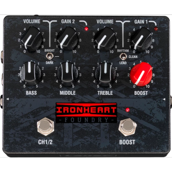 Laney Ironheart IRF-LOUDPEDAL 60W 2 Kanal Amfi Pedalı ürün görseli 1