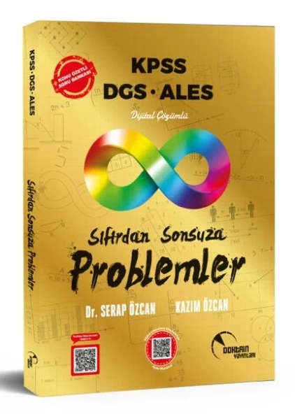 Doktrin Yayınları KPSS - DGS - ALES Sıfırdan Sonsuza Problemler Soru Bankası (Dijital Çözümlü) ürün görseli 1