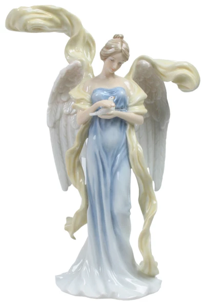 Veronese Serisi-Wise Porselen-GÜVERCİNLİ MELEK-18x9x24,5 CM-JAP20096AA ürün görseli 1