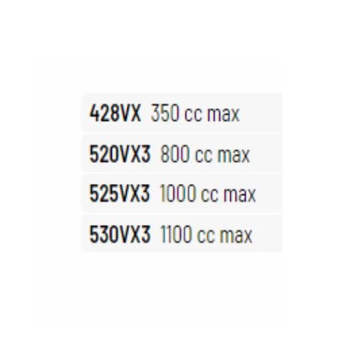 Did 525-120Vx3 2017-2024 Suzuki GSX-R 1000 Uyumlu Zincir Vx3 Xring Gold (Sarı) Renk ürün görseli 1