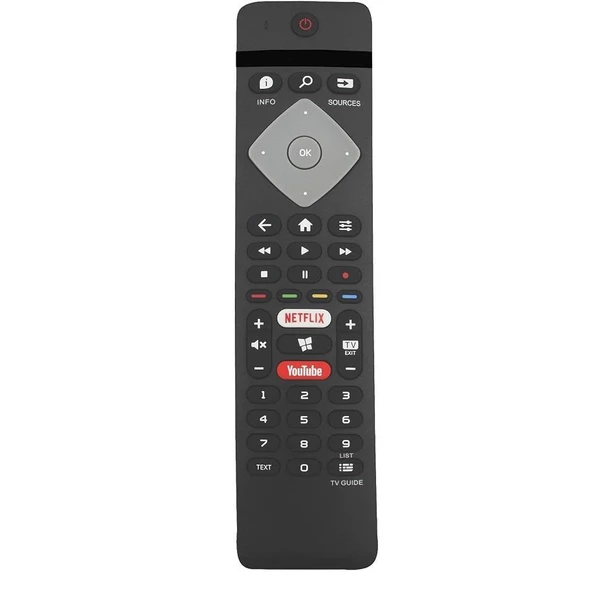 Philips 43PUS6504/12 İle Uyumlu 4K Smart Tv Kumandası ürün görseli 1