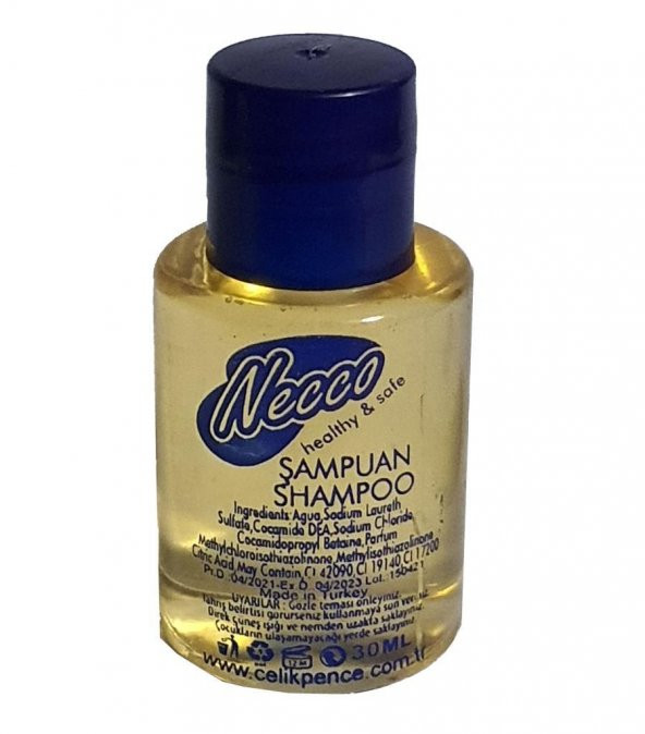 NECCO Otel Duş Şampuanı 30 ml. 100 Adet ürün görseli 1