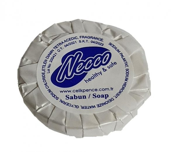 NECCO Otel Sabunu 15 gr. 100 Adet ürün görseli 1