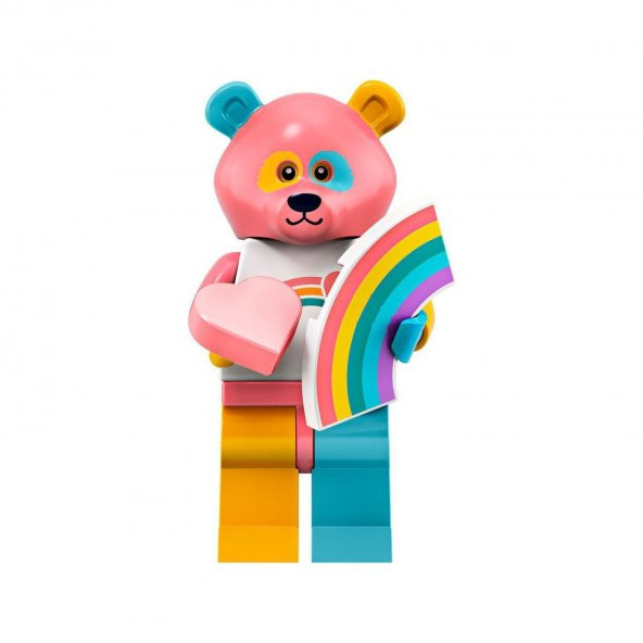 Lego Minifigür - Seri 19 - 71025 - Bear Costume Guy ürün görseli 1