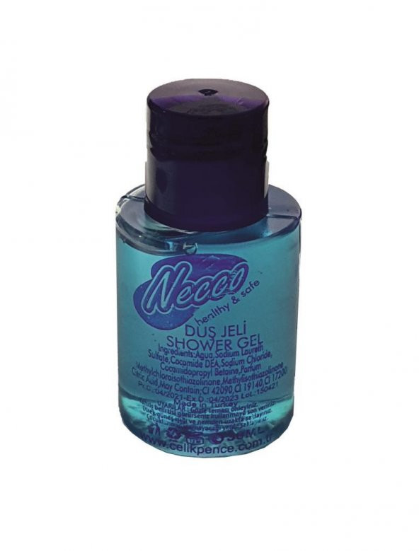 NECCO Otel Duş Jeli 30 ml. 100 Adet ürün görseli 1