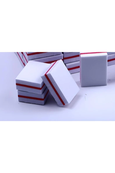 OMAC 1 Adet Lot Çift Taraflı Mini Tırnak Törpüsü Renkli Sünger Oje Zımpara Parlatma ürün görseli 1