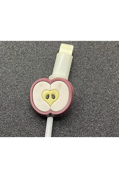 OMAC Sevimli Silikon Kablo Koruyucu Iphone Samsung Huawei Xiaomi Için Uygun Kablo Koruyucu ürün görseli 1