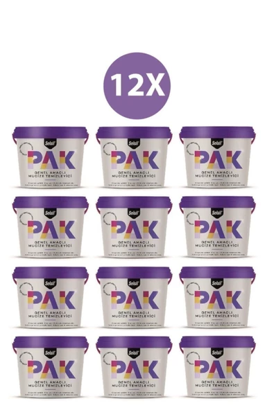 Selsil Pak Genel Amaçlı Mucize Temizleyici 12'li 500 Gr ürün görseli 1