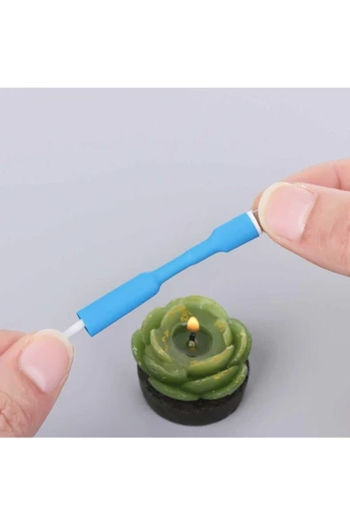 Ravelli Iphone Şarj Kablosu Koruyucu Makaron 12 Adet 6 Cm Sarı - Resim 5