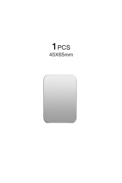 THREESTEP Telefon Araç Içi Tutucu Stant Metal Plaka Mıknatıslı Tutucular Metal Saç ( 60mmx40mm) Dikdörtgen ürün görseli 1