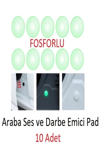 OMAC Araba Kapı Darbe Ve Ses Emici Pad Seti Fosforlu ürün görseli 1