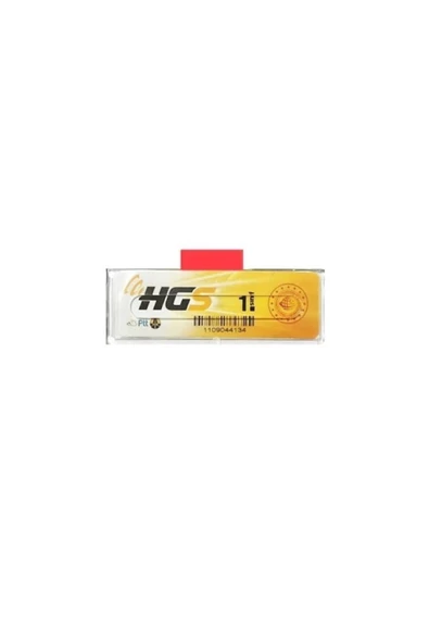 Aye Store Yeni Tip Hgs Etiket Kabı | 10.25 Cm X 2.6 Cm ürün görseli 1
