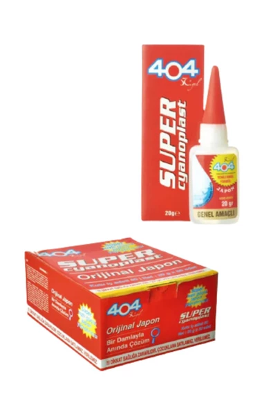 404 1 Adet 20 Gr Japon Yapıştırıcı Hızlı Yapıştırıcı Süper Yapıştırıcı ürün görseli 1