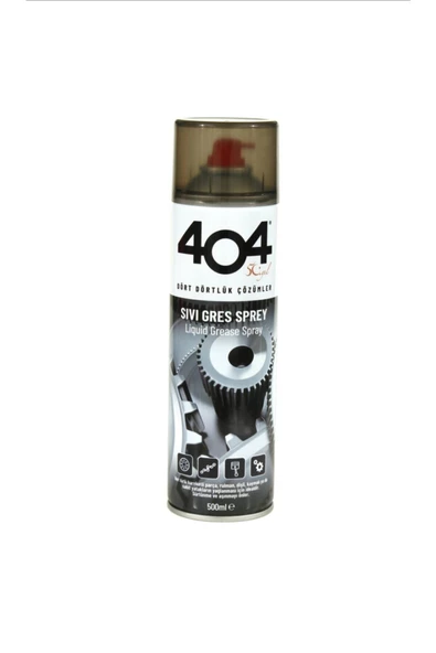 404 Kimya 404 Sterıax Sıvı Gress Sprey 500ml ürün görseli 1