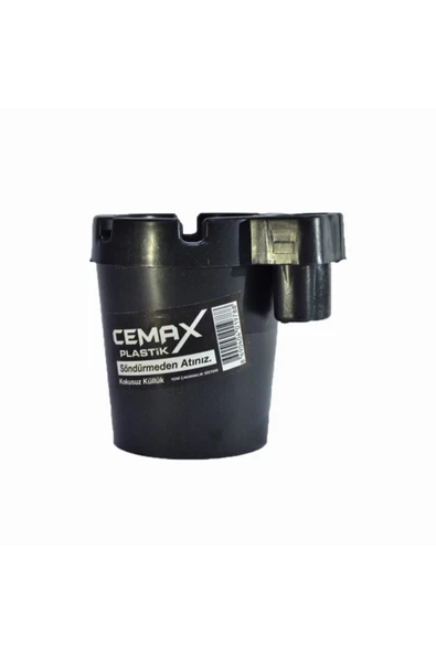 Cemax Plastik Kokusuz Oto Küllük Siyah 1 Adet ürün görseli 1