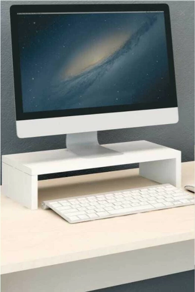 Egecan Mobilya Bilgisayar Yükseltici Laptop Masası Bilgisayar Masası Ara Raf ürün görseli 1