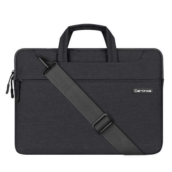 Laptop Çantası 13-14 inç Bilgisayar Çantası Macbook Çantası Notebook Evrak Çantası Omuz Çantası Askılı Cartinoe ürün görseli 1