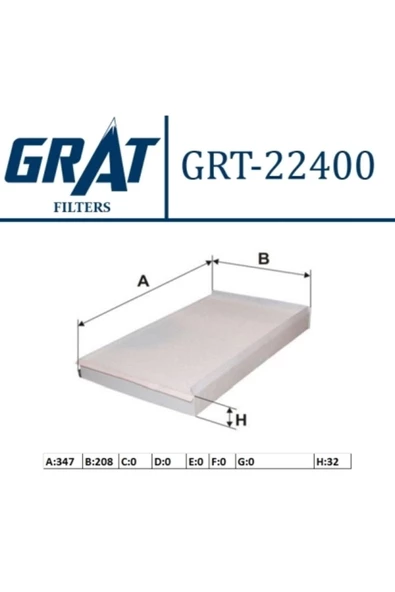 İTH Polen Fıltresı Mercedes Vıano W639 03> Vıto W639 03> -22400 ürün görseli 1