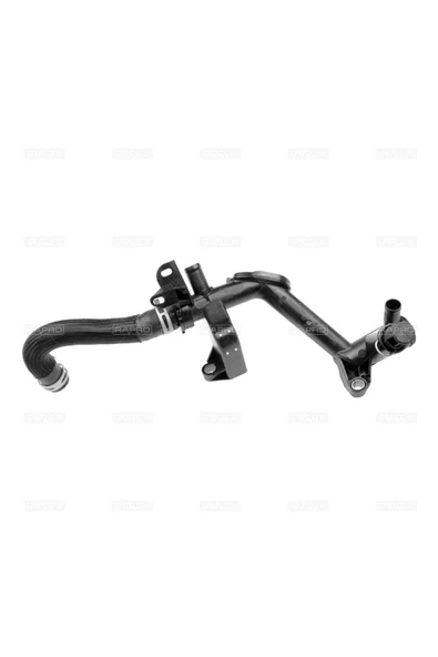 RAPRO DEVİRDAİM SU BORUSU (   FİESTA 1.4TDCİ 08- )( PEUGEOT   206 - 307 - 308- PARTNER ürün görseli 1