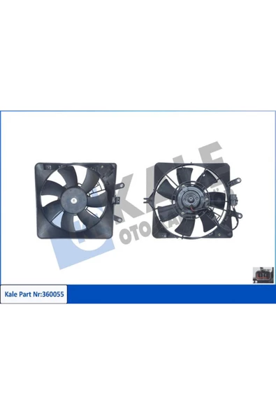 KALE FAN MOTORU DAVLUMBAZLI HONDA JAZZ II 1.2I-DSI 02-08- 12V KA-38611P3G003 / 38613TWAJ01 / 38616TWAJ01 ürün görseli 1