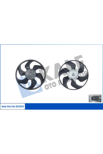 KALE FAN MOTOR (RENAULT CLIO  MODUS GRAND MODUS  TWINGO II 1.2/1.6 16V 1.5DCI 04 / ürün görseli 1