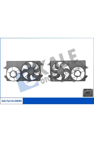 KALE FAN MOTORU KOMPLE TEKLI (FORD  CONNECT 1.8 TDCI 75-90 PS  02-)   KLIMALI ürün görseli 1