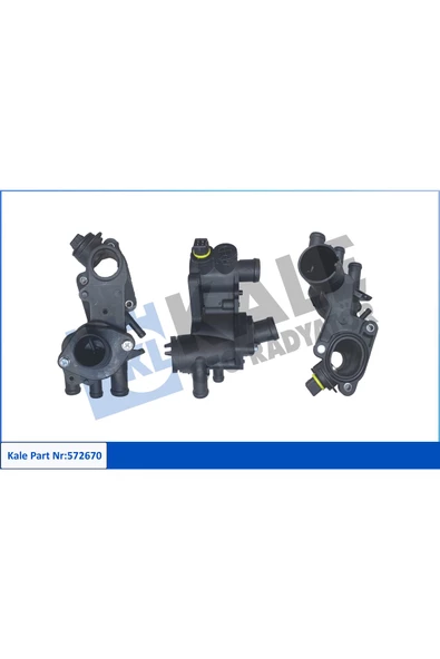 KALE TERMOSTAT KOMPLE (VW CADDY 96-03  POLO 95-00  POLO CLS 96-02  SEAT IBIZA 93-02) ürün görseli 1