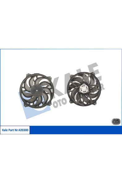 KALE FAN-MOTOR (CITROEN  BERLINGO / XSARA - PEUGEOT PARTNER) ürün görseli 1
