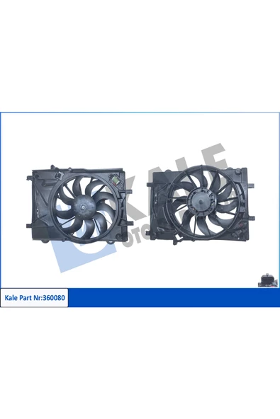 KALE FAN MOTORU DAVLUMBAZLI ( CHEVROLET AVEO 1.2 1.2LPG 1 1.4 11-15 -(12V - KLIMALI) ürün görseli 1