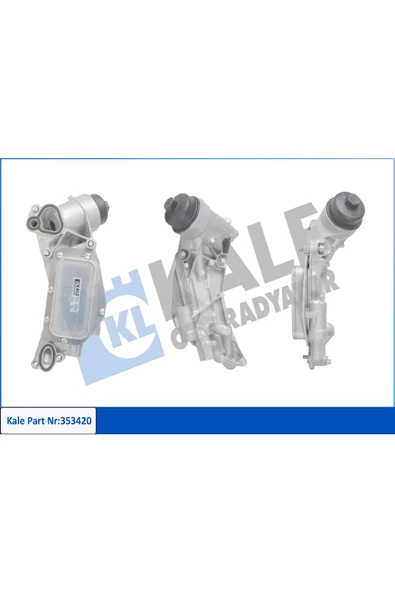 KALE YAG SOGUTUCU KOMPLE (OPEL ASTRA H 04-  ASTRA J 09-  MOKKA 13-  INSIGNIA A 08 ürün görseli 1