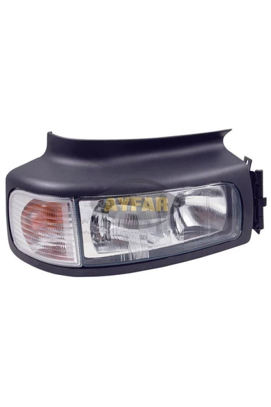 AYFAR Far Komple Sağ Renault Premıum 1 Mıdlum Kerax 2001-2007 Sinyalli Çerçeveli ürün görseli 1