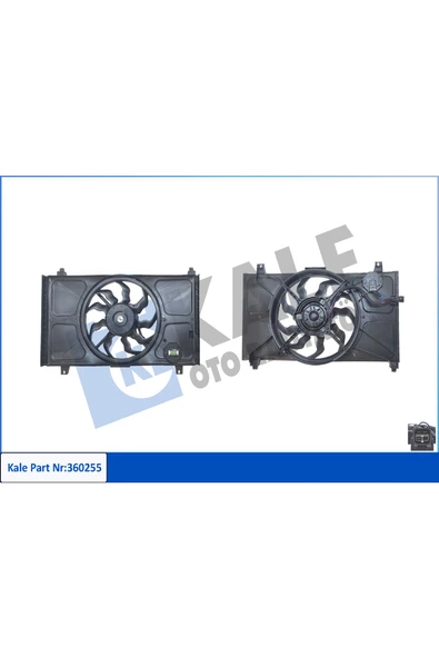 KALE FAN MOTORU DAVLUMBAZLI ( HYUNDAI ACCENT III 1.4 GL 1.6 GLS 05-10  -(12V) ürün görseli 1