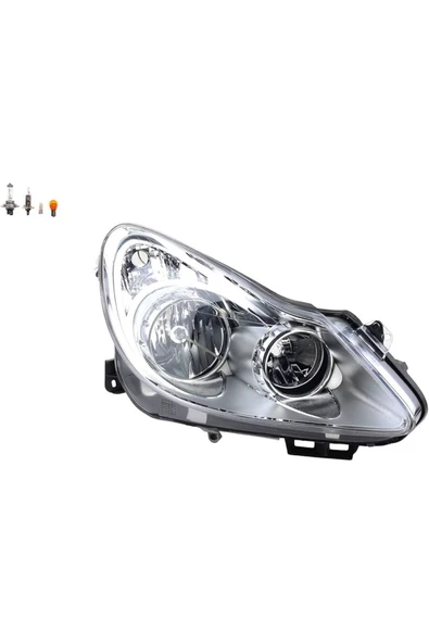 VALEO 043376-on Far Sag Krom Makyajsız Corsa D 07 > 1216188- ürün görseli 1