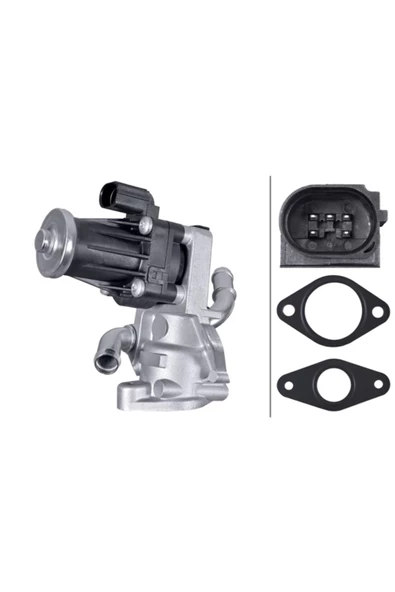 Hella EGR VALF SU SOGUTMALI FORD  TRANSIT V363/V362 12-RANGER   12-  PEJO /BOXER-3/JUMPER-3 UYUMLU ürün görseli 1