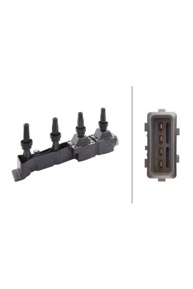 Hella ATESLEME BOBINI   PEUGEOT   206 / 307 / CITROEN   C2 / C3 / C4 1.6 16V )  Uyumlu ürün görseli 1