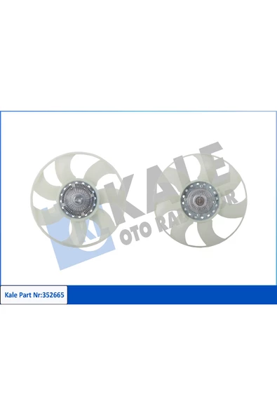 KALE FAN TERMIK SOGUTMA FAN ve KANAT  (FORD  TRANSIT V184   2.4 01-06 ) ürün görseli 1