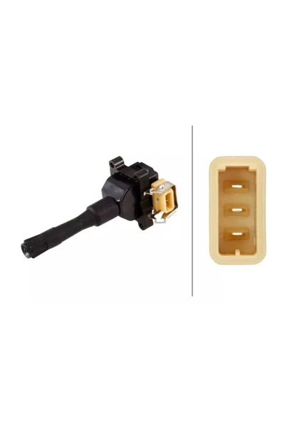 Hella ATESLEME BOBINI (BMW M-50/60 E-32/34/36) Uyumlu ürün görseli 1