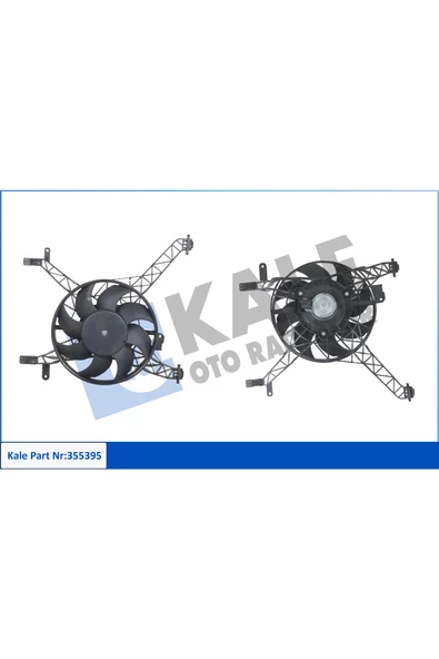 KALE FAN MOTORU KOMPLE KLIMASIZ (FORD  FIESTA 08- FIESTA 13- B-MAX 12-) ürün görseli 1