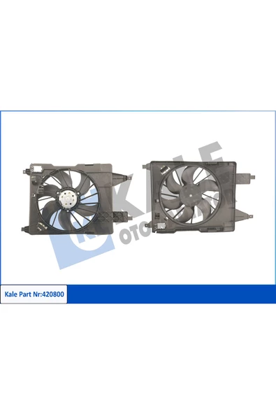 KALE FAN MOTORU DAVLUMBAZLI (RENAULT  MEGANE I 97=/99 / MEGANE II 1.4-1.6-2.0-1.5DCI-1.9DCI ürün görseli 1