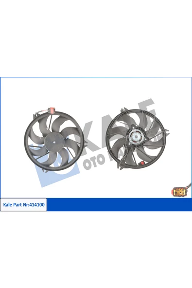 KALE FAN-MOTOR (PEUGEOT   206 / 206 CC / 206 SW / 206+) ürün görseli 1