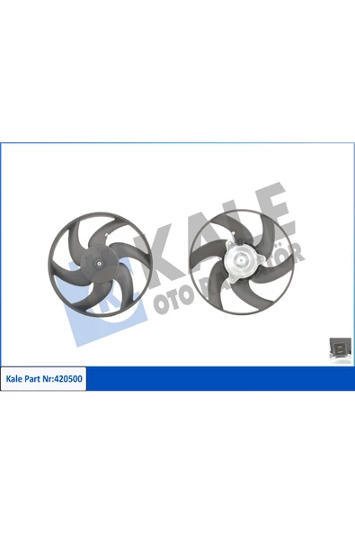 KALE FAN-MOTOR (PEUGEOT  306 / 406 / PARTNER CITROEN BERLINGO/ XSARA) ürün görseli 1